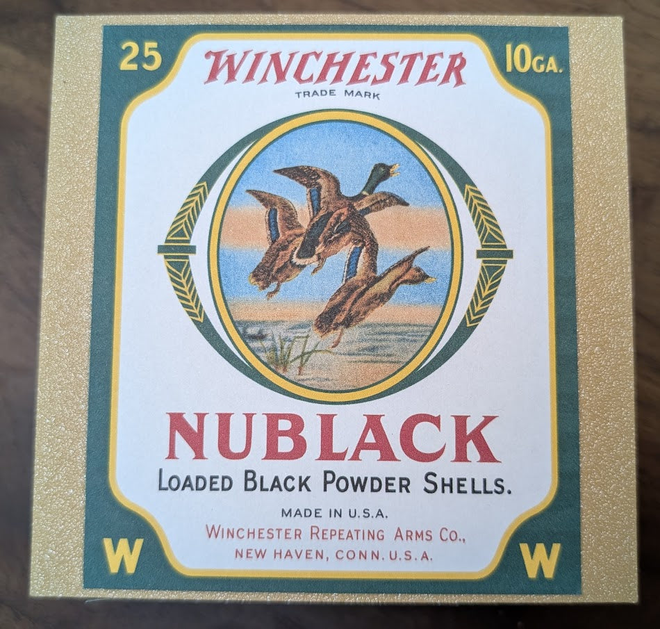 Cartridge Box: All-Plastic 10-Gauge Shotgun Shell, 25 Round