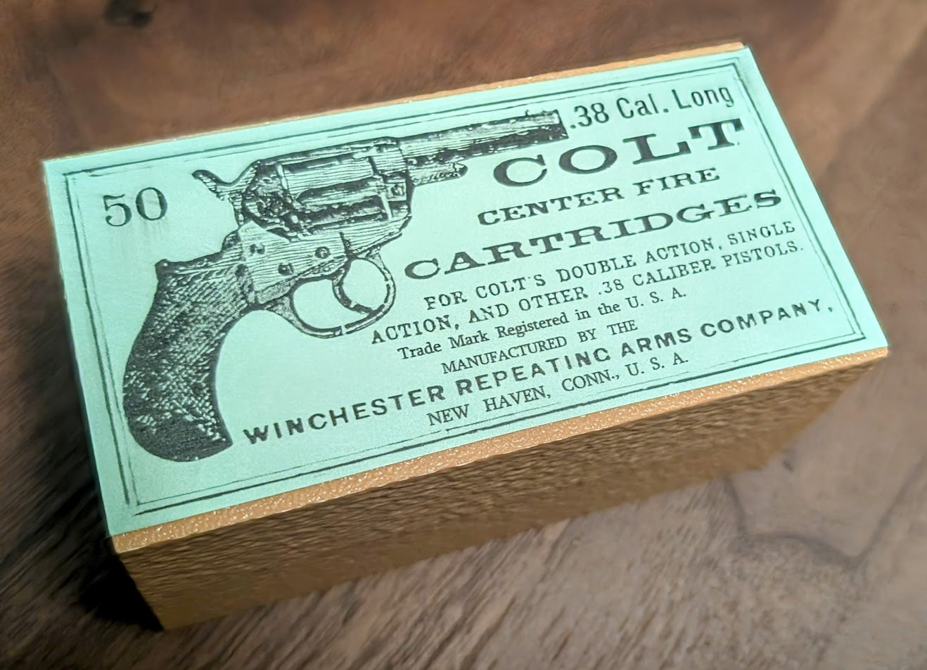 Cartridge Box: .38/.357, 50-Round