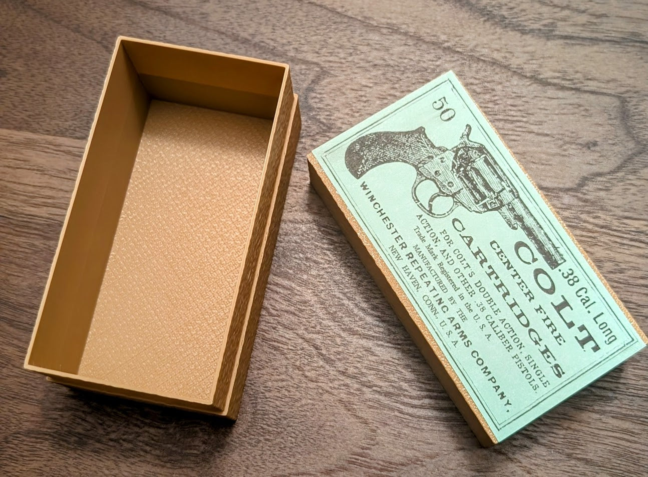 Cartridge Box: .38/.357, 50-Round