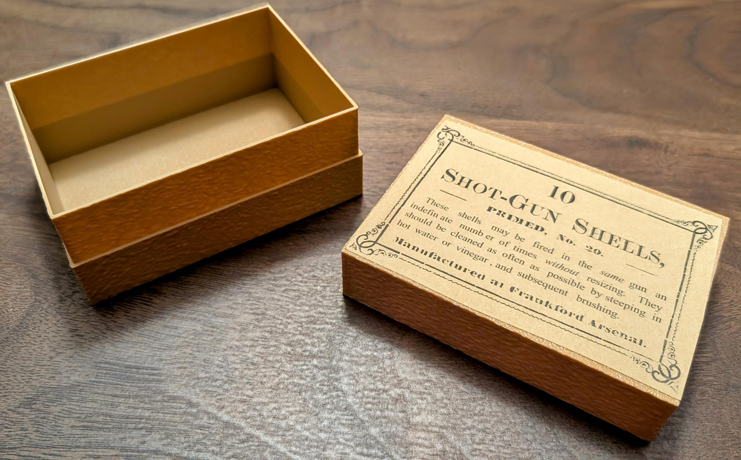 Cartridge Box: 12 or 20 Gauge Shotgun Shell, 10-Round