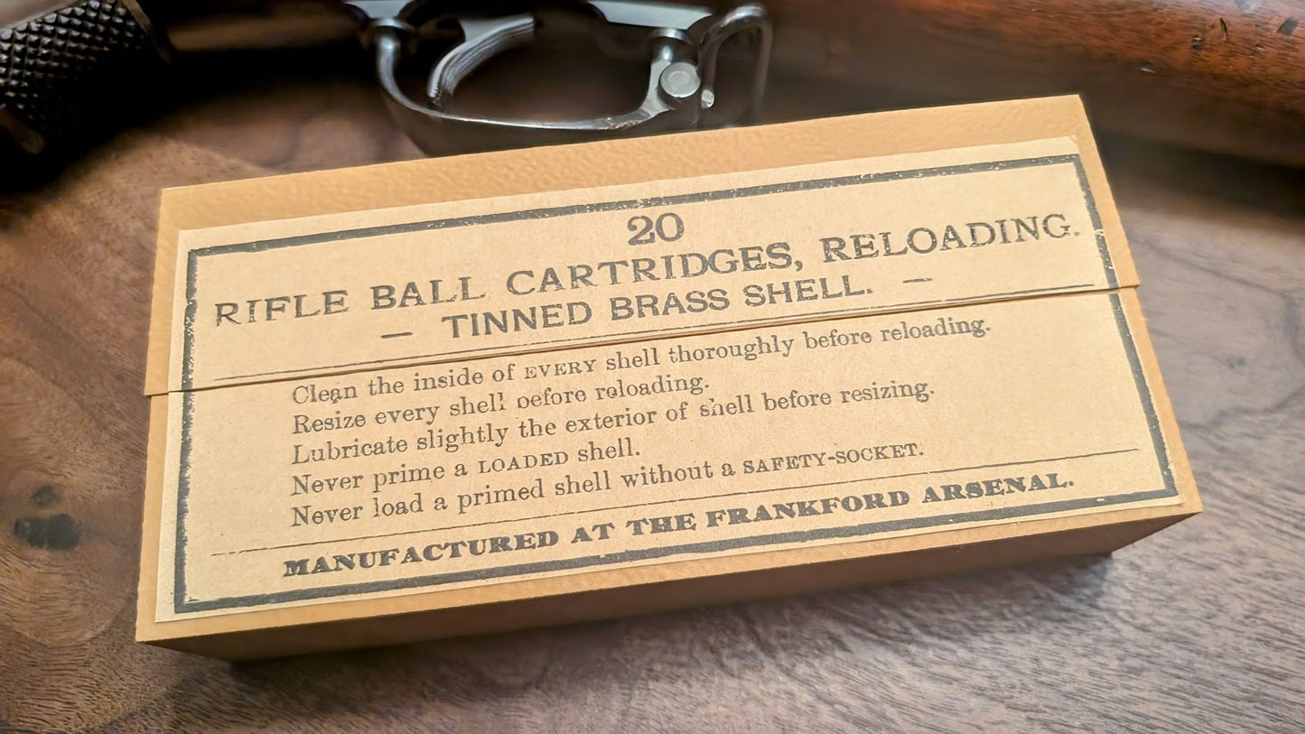 Cartridge Box: All-Plastic .45-70 Springfield Rifle, 20 Round