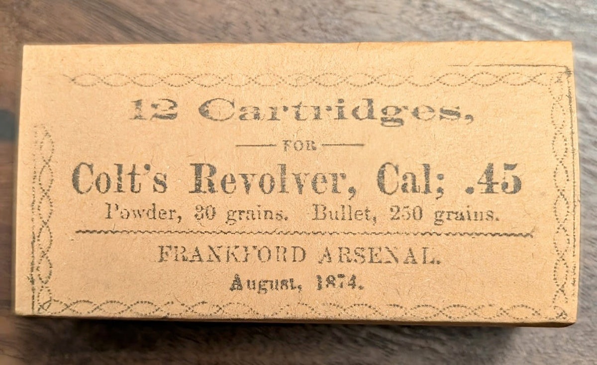 Cartridge Box: .45 Colt and .45 Schofield 12-Round