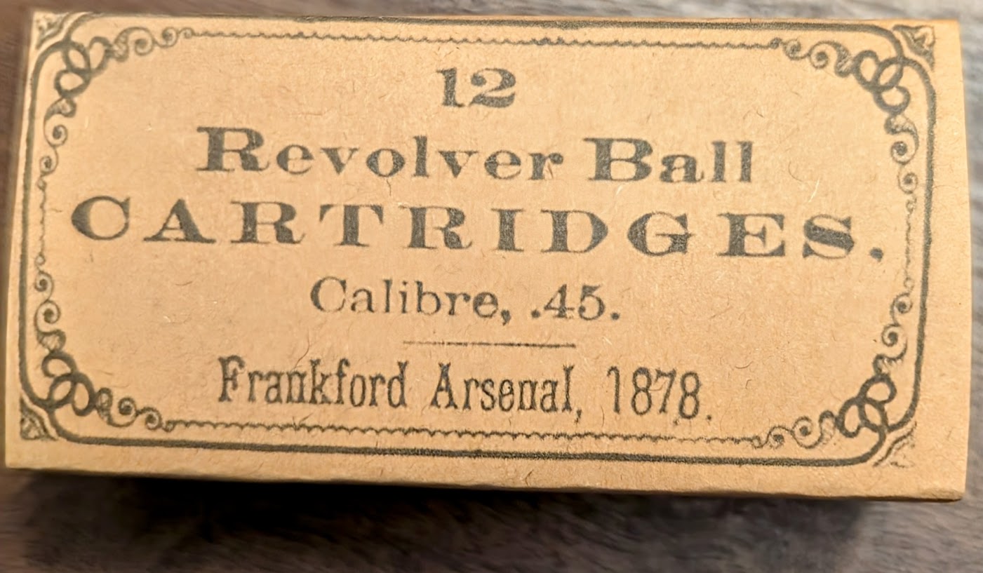 Cartridge Box: .45 Colt and .45 Schofield 12-Round