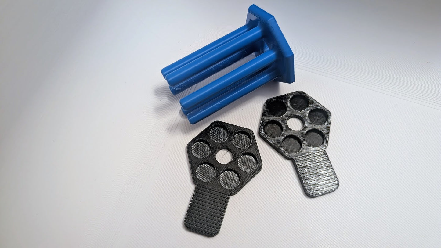Conversion Cylinder Kit: Two Speedloaders and Ejector Tool for Howell Cylinders