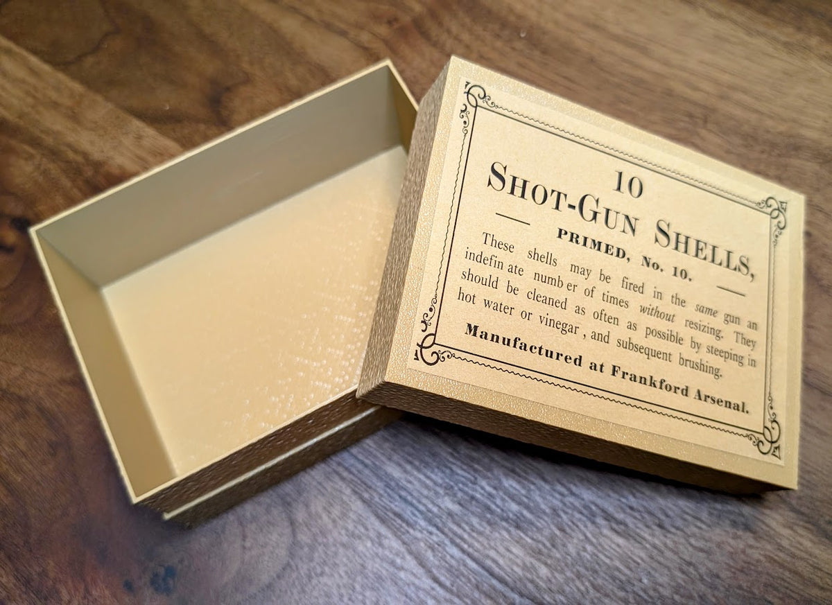 Cartridge Box: All-Plastic 10, 12 or 20 Gauge Shotgun Shell, 10-Round