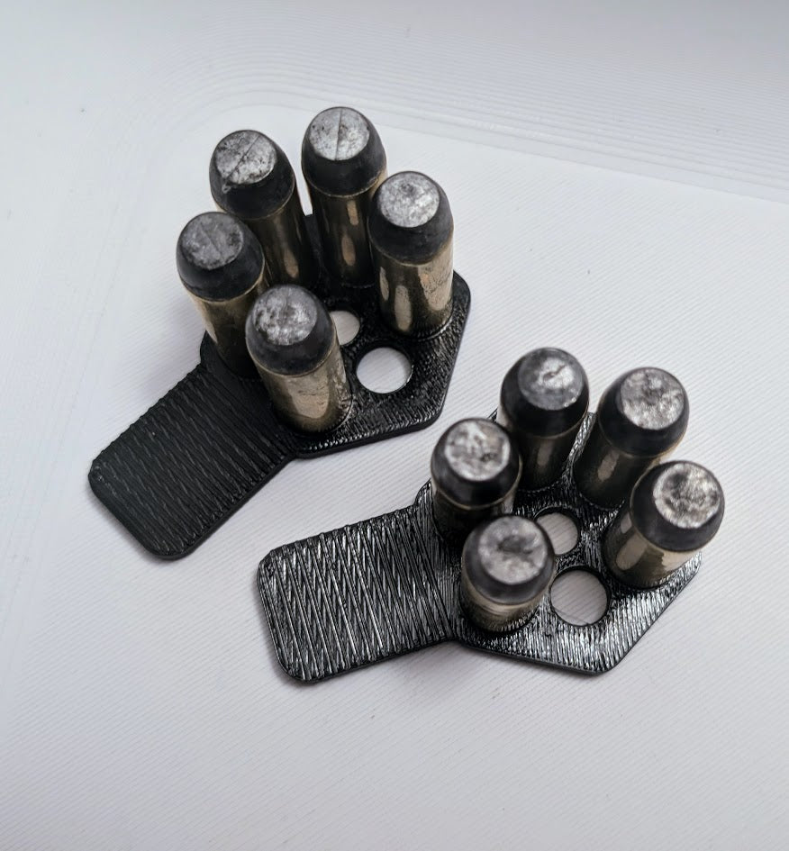 Conversion Speedloader: New Model 5-Shot for .45 Colt 1860 Army Howell Cylinder