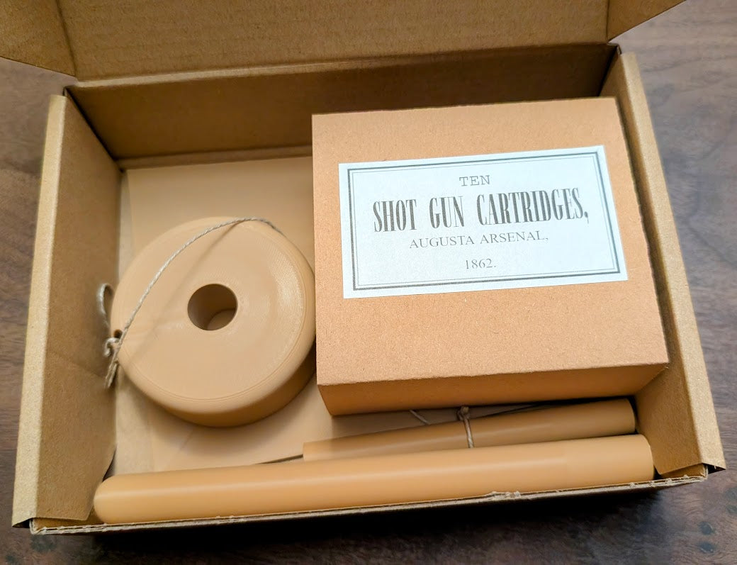 Paper Cartridge Kit: 20 Gauge Buckshot for LeMat, 20 Gauge Muzzleloading Shotguns