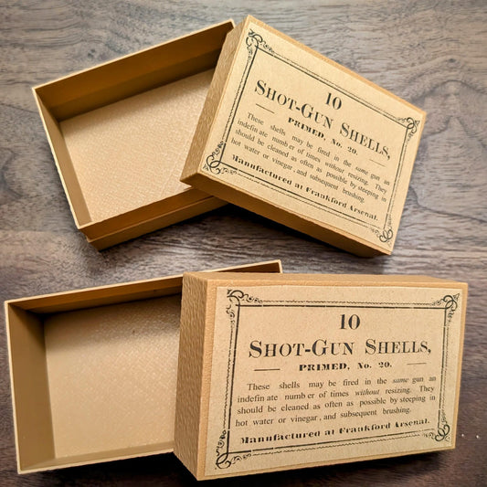 Cartridge Box: 12 or 20 Gauge Shotgun Shell, 10-Round
