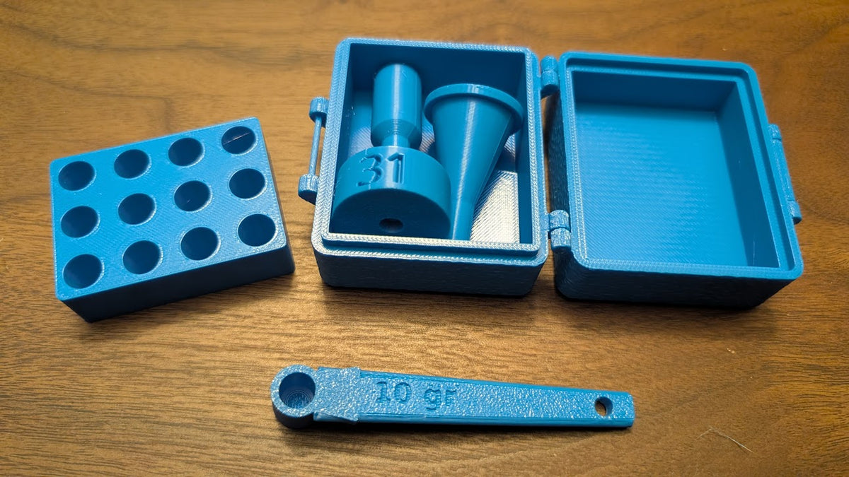 .31 Caliber Paper Cartridge Toolkit with Optional Tray & Dipper