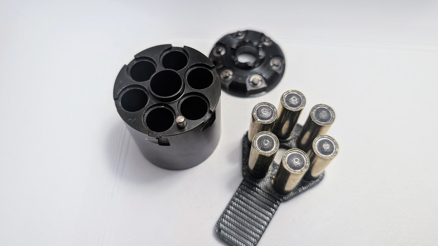 Conversion Speedloader: 6-Shot for .38 Special 1851/1861 Howell Cylinder
