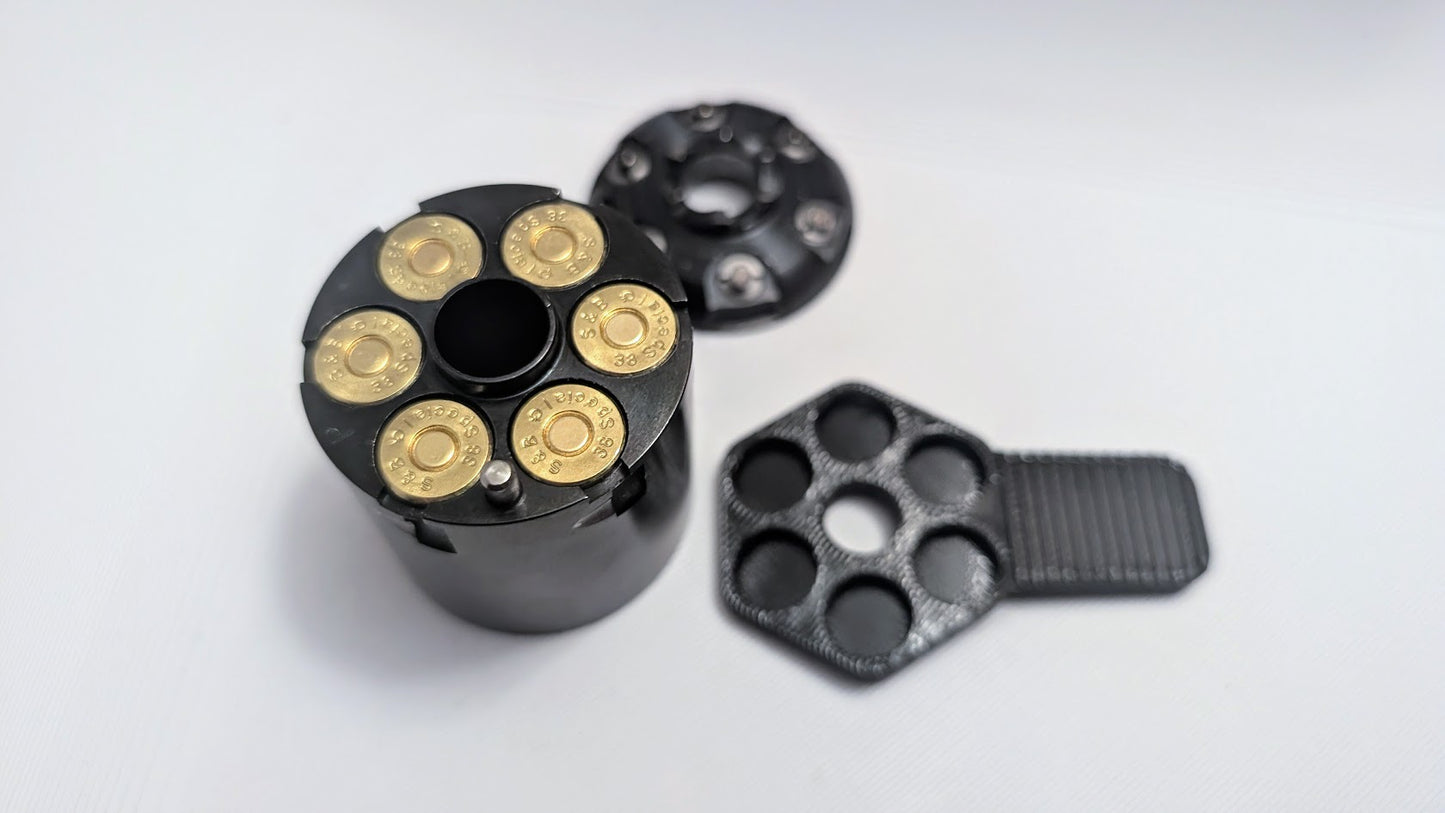 Conversion Speedloader: 6-Shot for .38 Special 1851/1861 Howell Cylinder