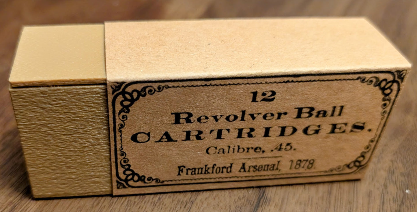 Cartridge Box: .45 Colt and .45 Schofield 12-Round