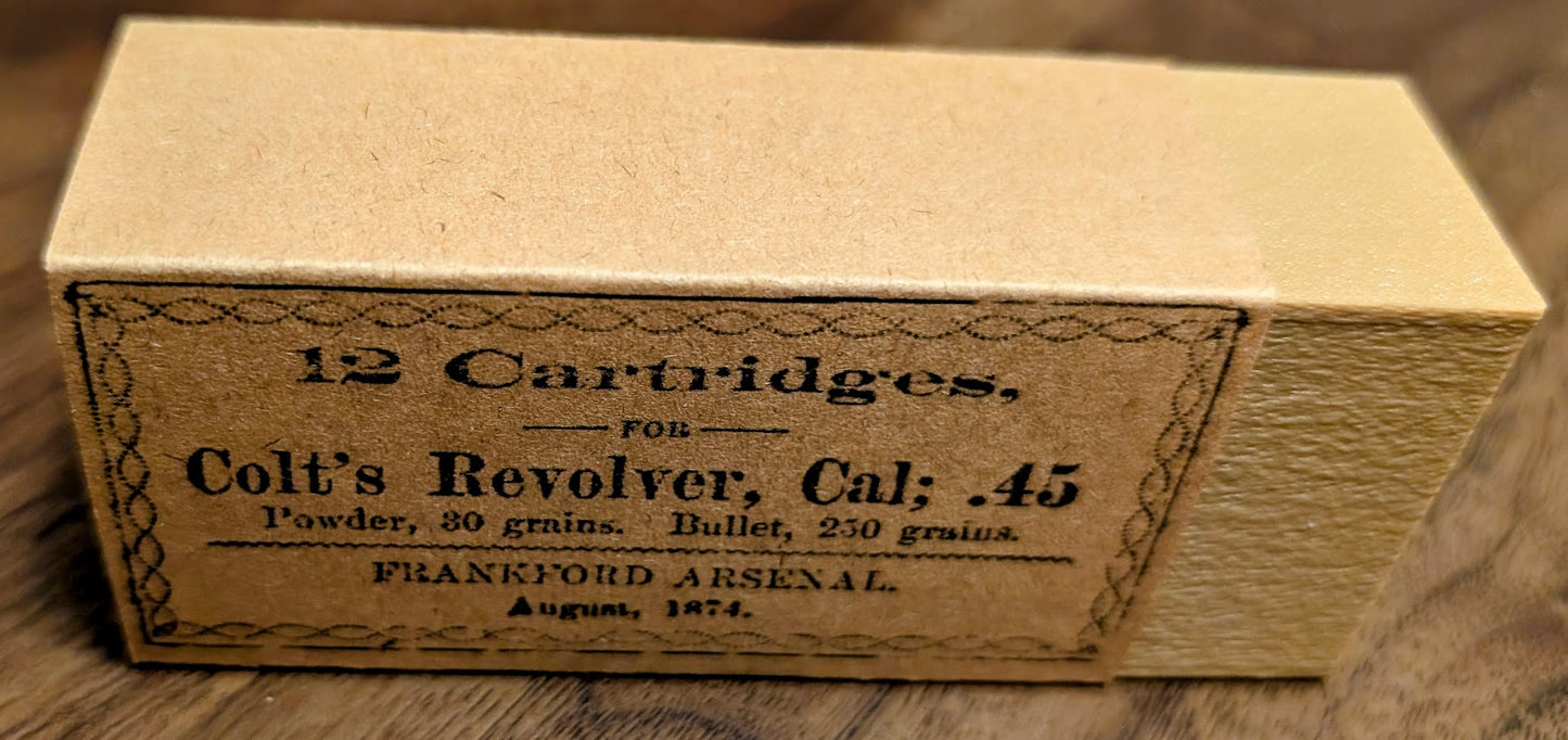 Cartridge Box: .45 Colt and .45 Schofield 12-Round