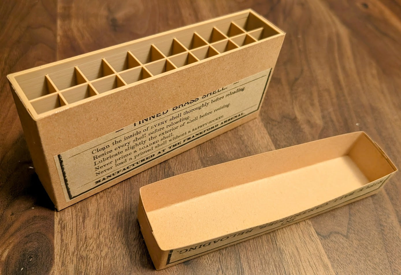 Cartridge Box: .45-70 Springfield Rifle, 20 Round