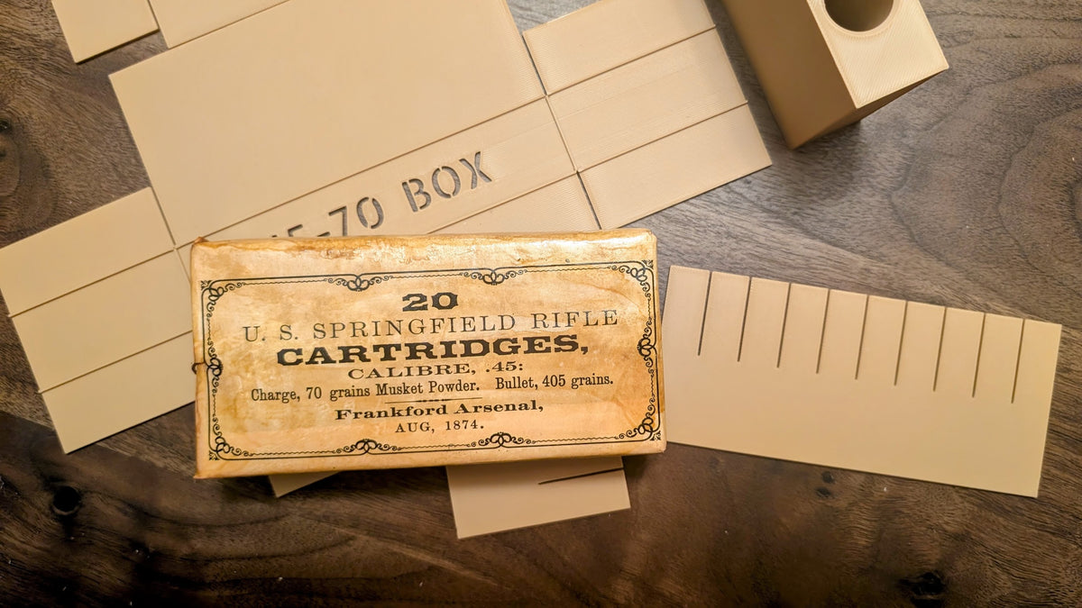 Rifle Box Kit: Make Your Own .45-70 and .50-70 Govt Cartridge Packs