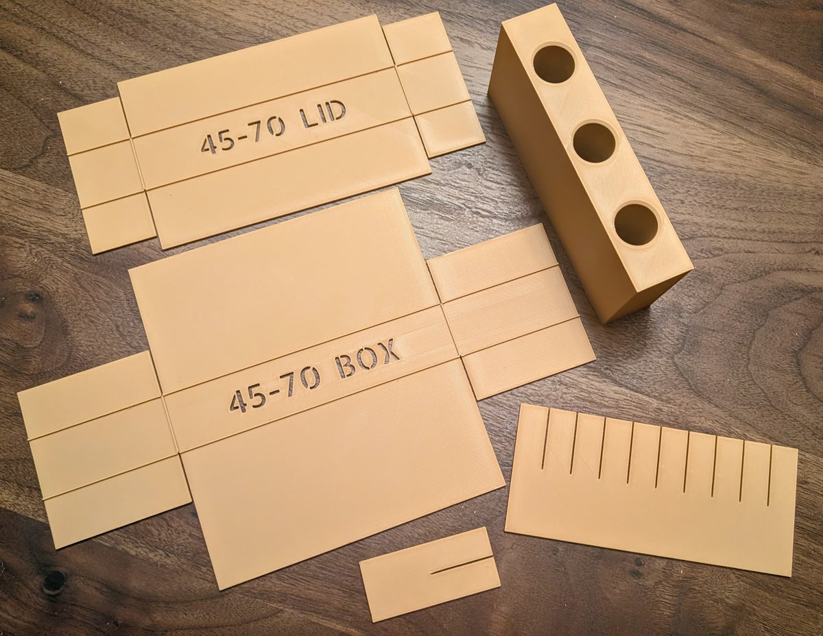 Rifle Box Kit: Make Your Own .45-70 and .50-70 Govt Cartridge Packs