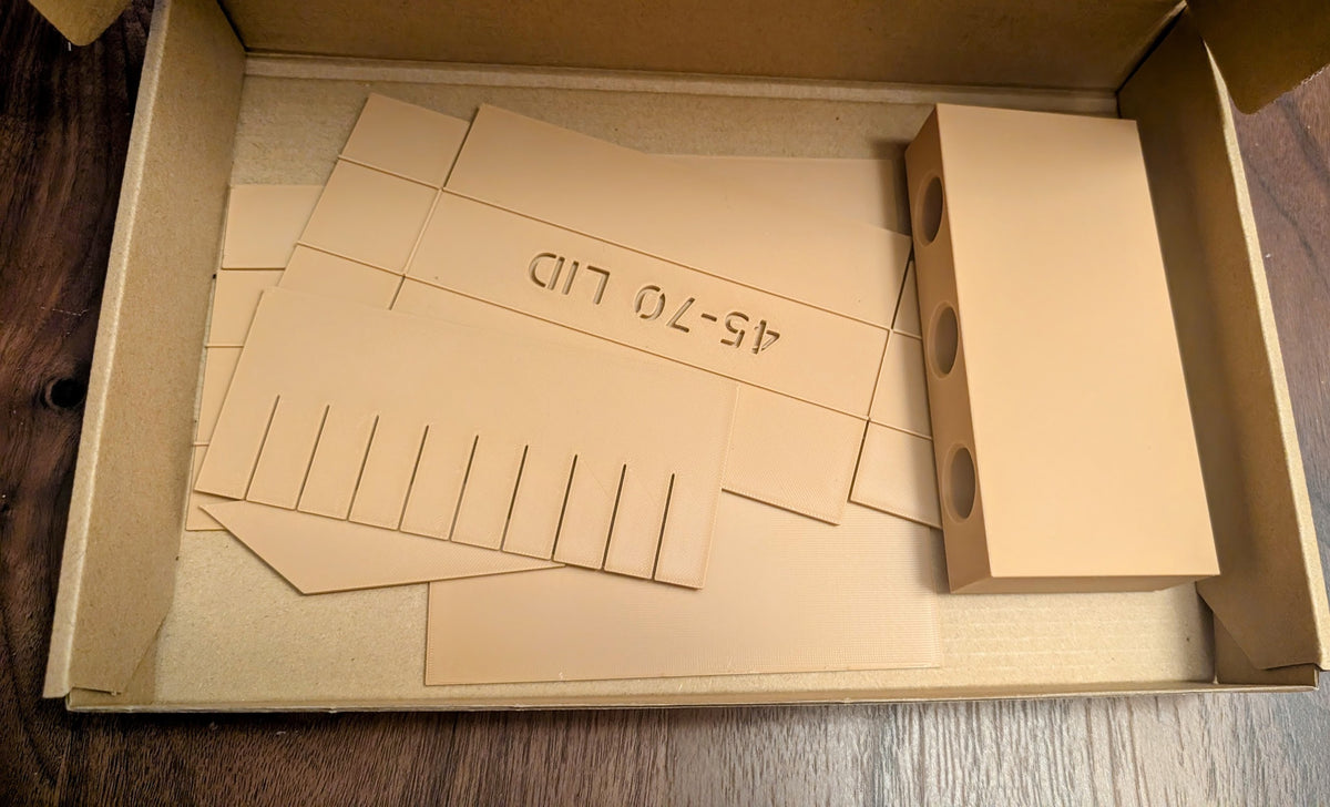 Rifle Box Kit: Make Your Own .45-70 and .50-70 Govt Cartridge Packs