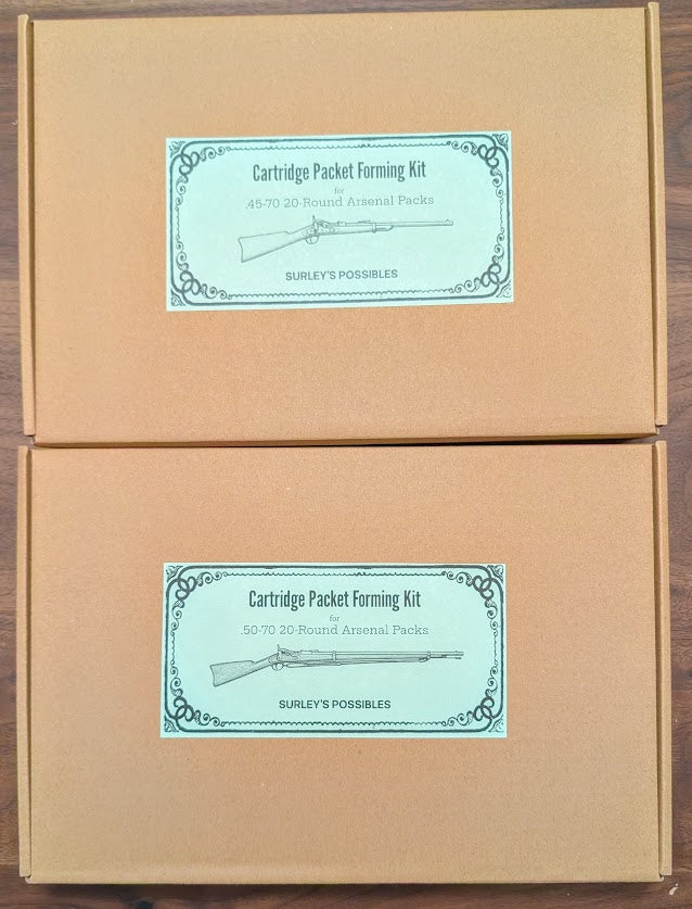 Rifle Box Kit: Make Your Own .45-70 and .50-70 Govt Cartridge Packs