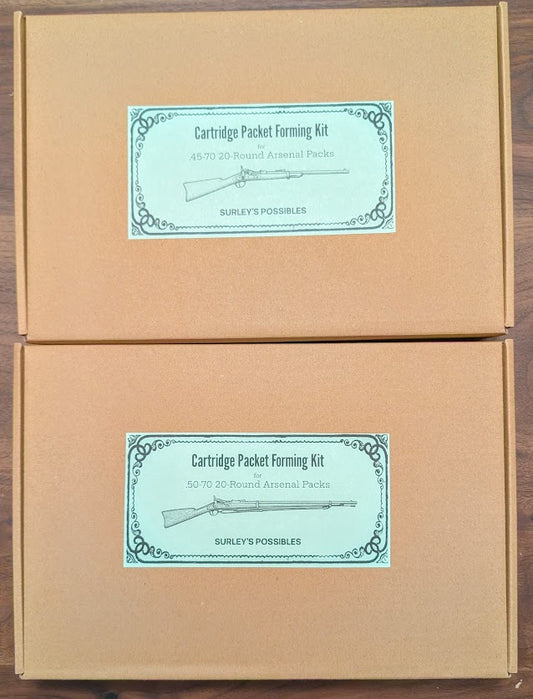 Rifle Box Kit: Make Your Own .45-70 and .50-70 Govt Cartridge Packs