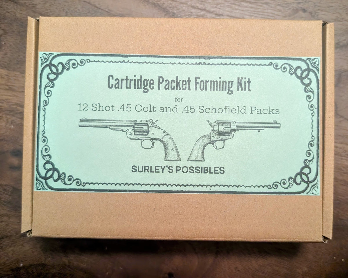 Revolver Box Kit: Make Your Own .45 Colt and .45 Schofield Cartridge Packs