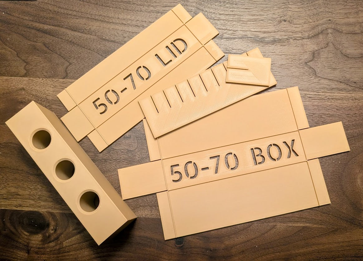 Rifle Box Kit: Make Your Own .45-70 and .50-70 Govt Cartridge Packs