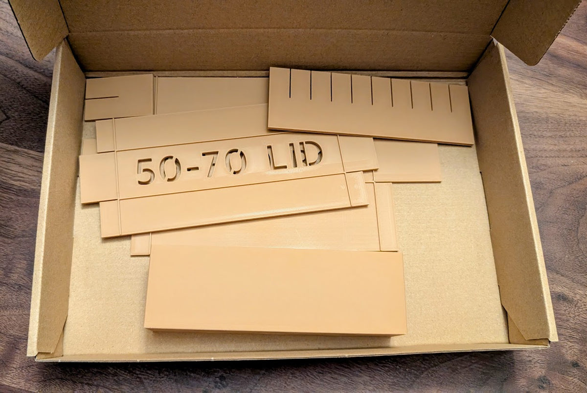 Rifle Box Kit: Make Your Own .45-70 and .50-70 Govt Cartridge Packs