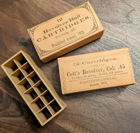 Cartridge Box: .45 Colt and .45 Schofield 12-Round