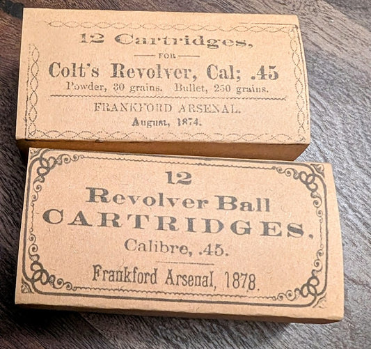 Cartridge Box: .45 Colt and .45 Schofield 12-Round
