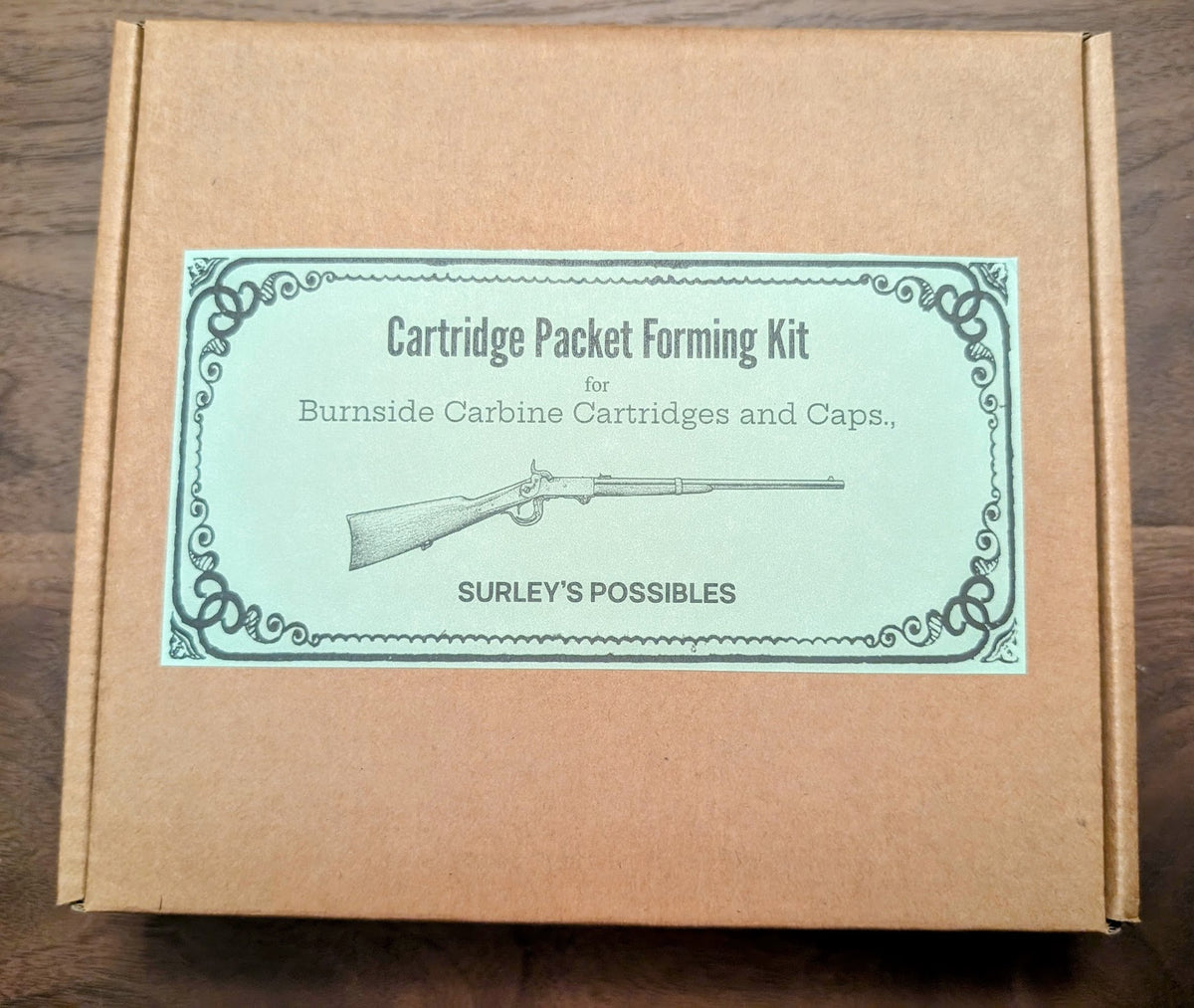 Carbine Box Kit: Make Your Own Smith, Sharps, Burnside & Maynard Cartridge Packs