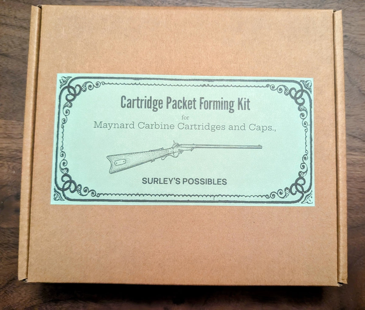Carbine Box Kit: Make Your Own Smith, Sharps, Burnside & Maynard Cartridge Packs