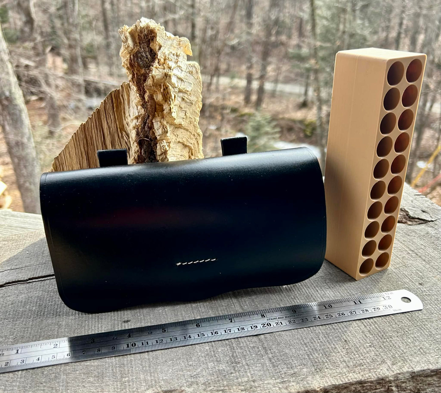 Smith Carbine Cartridge Block for Carbine Cartridge Boxes, Holds 20 Rubber/Plastic Smith Tubes (Block Only)