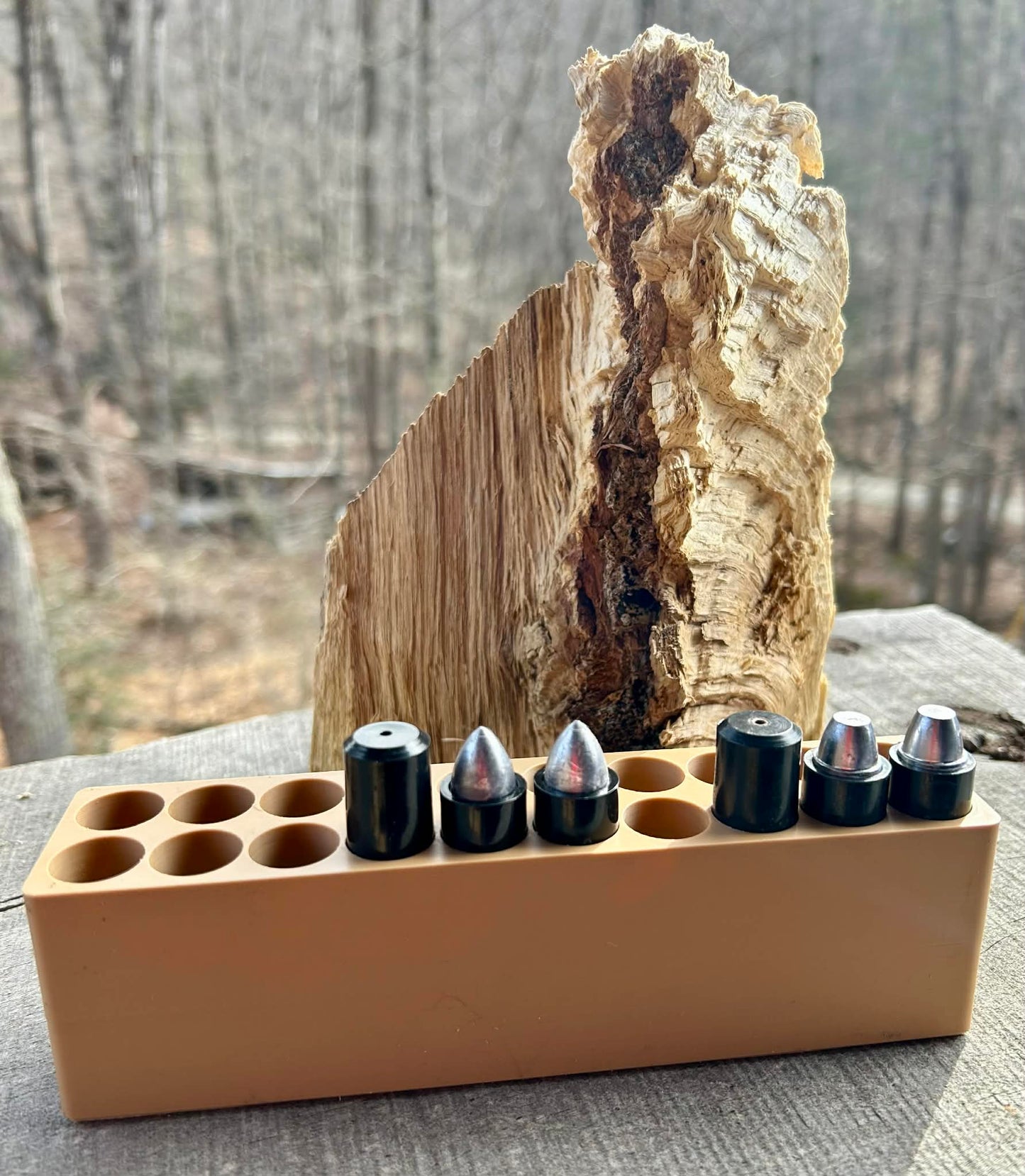 Smith Carbine Cartridge Block for Carbine Cartridge Boxes, Holds 20 Rubber/Plastic Smith Tubes (Block Only)