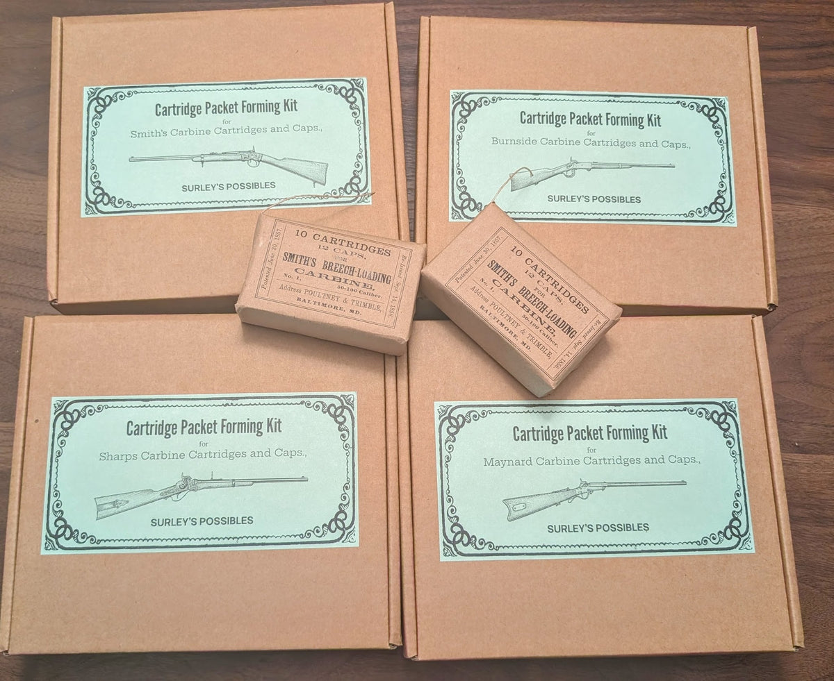 Carbine Box Kit: Make Your Own Smith, Sharps, Burnside & Maynard Cartridge Packs