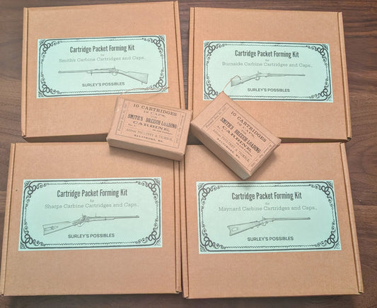 Carbine Box Kit: Make Your Own Smith, Sharps, Burnside & Maynard Cartridge Packs