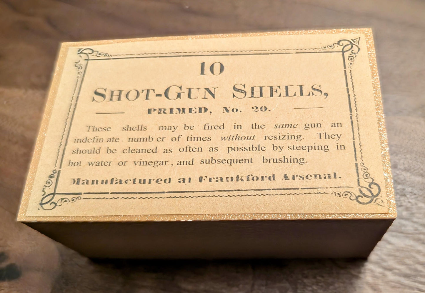 Cartridge Box: 12 or 20 Gauge Shotgun Shell, 10-Round