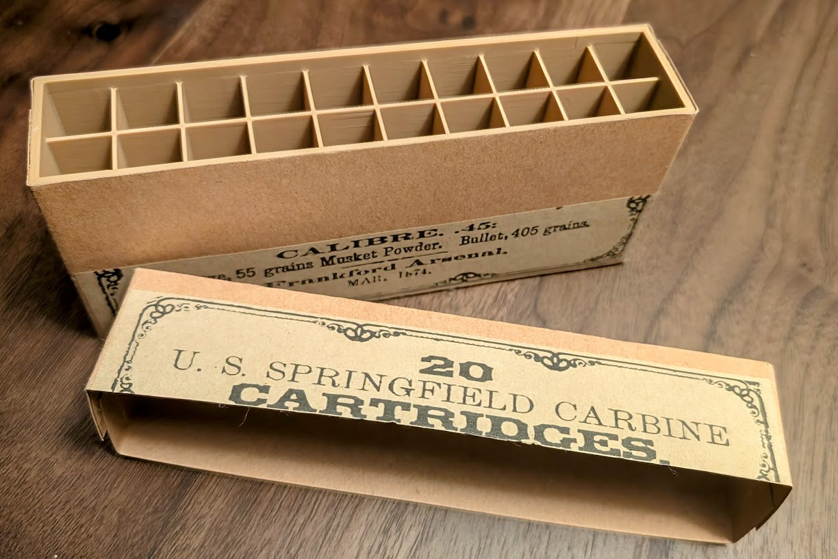 Cartridge Box: .45-70 Springfield Carbine, 20 Round