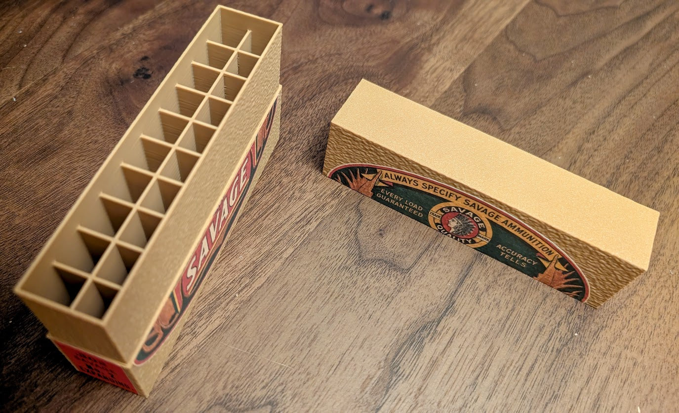 Cartridge Box: All-Plastic .303 Savage, 20 Round